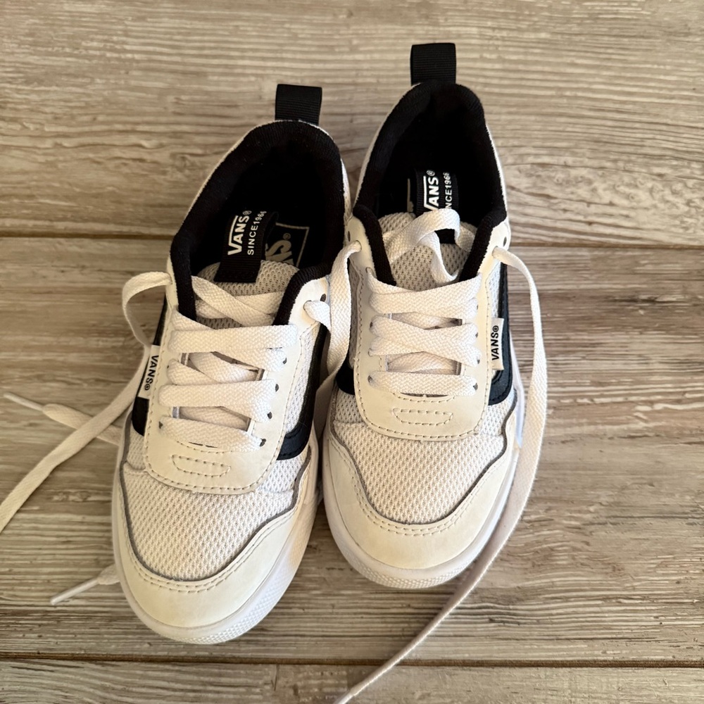 Vans Classic Black and White Sneakers